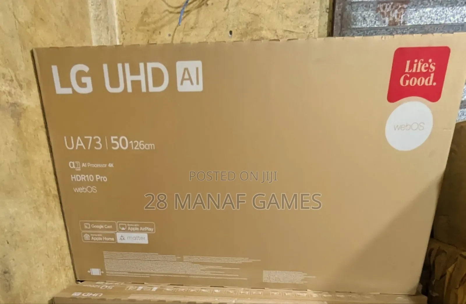 50 Inches LG Qled Smart Television