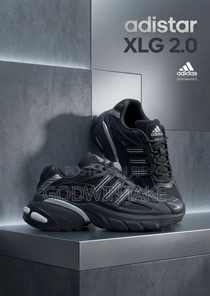 Affordable Adidas Originals Adistar XLG 2.0 Sneakers – 'Triple Black'