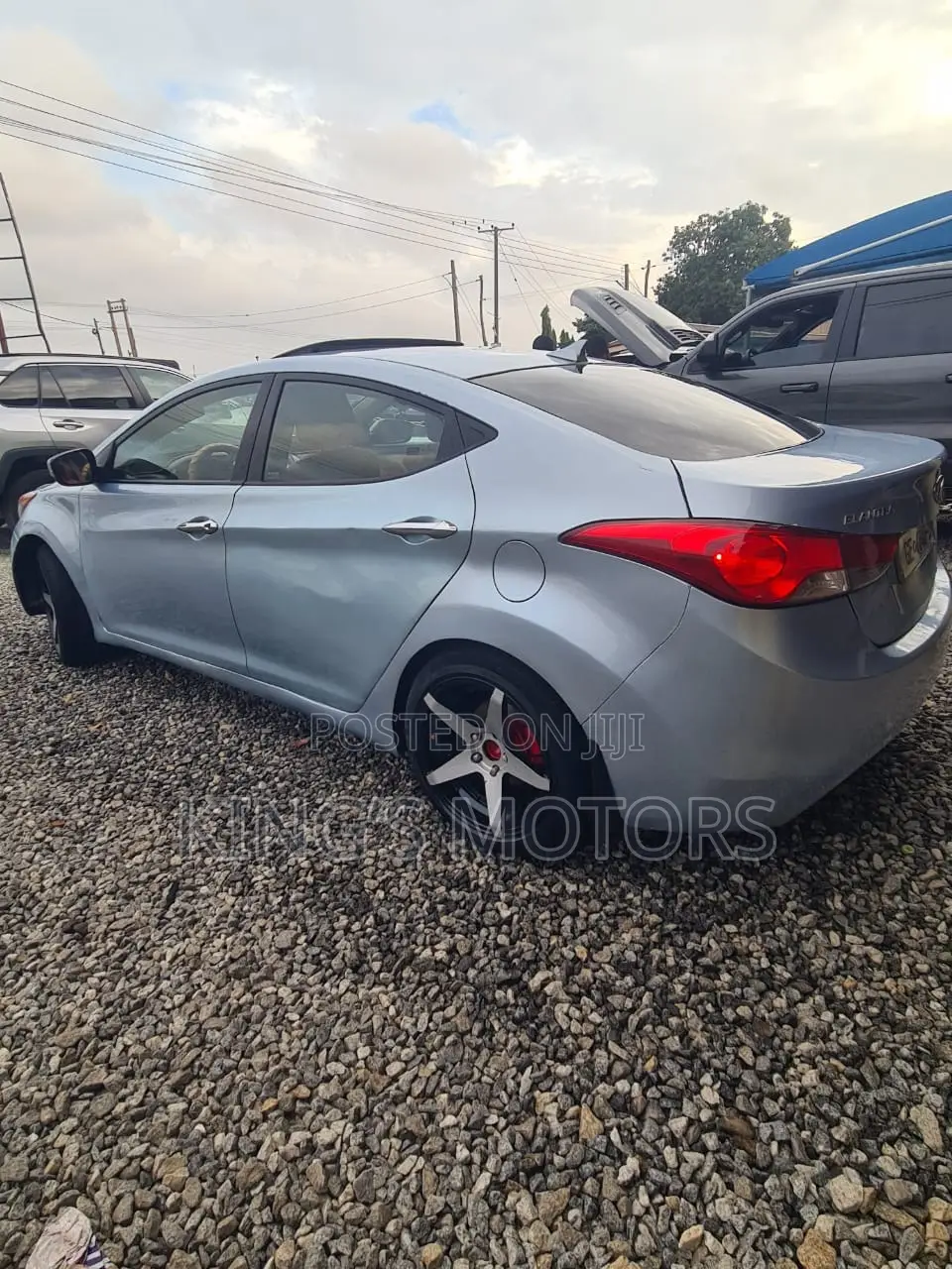 Hyundai Elantra Limited Sedan FWD (1.8L 4cyl 6A) 2013 Blue