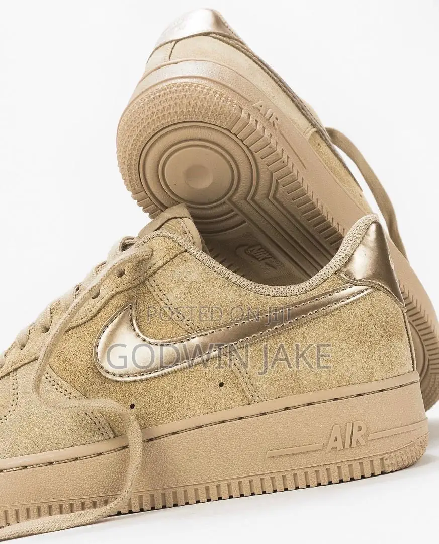 Affordable Nike Air Force 1 Low "Bio Beige Metallic Gold"