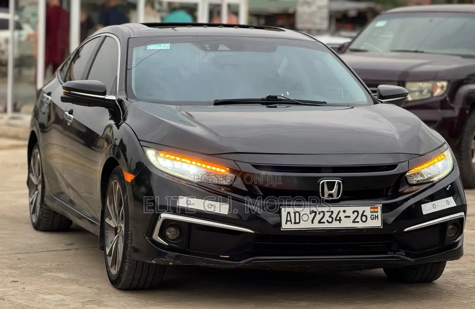 Honda Civic Touring Sedan 2019 Black