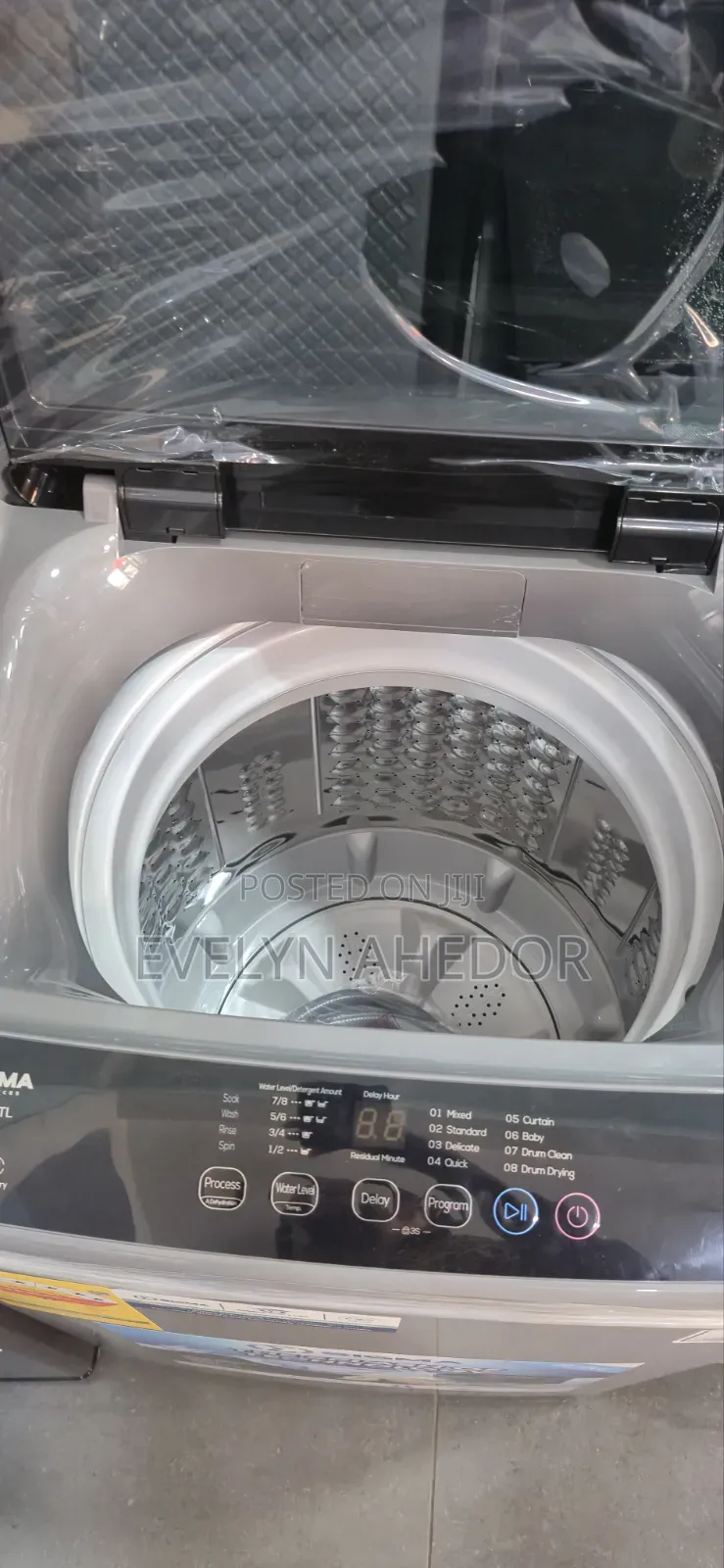 Metalic Titanium Sigma 8kg Washing Machine Fully Automatic for Sale