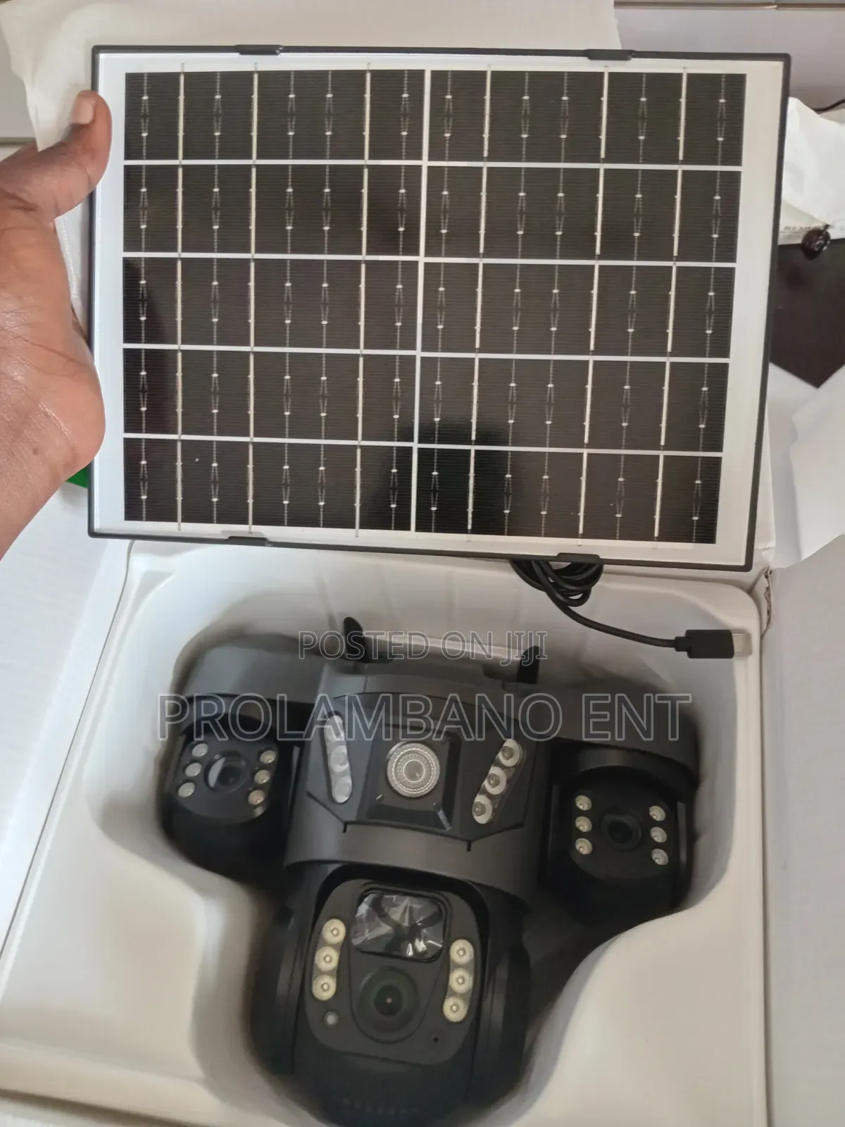 3lens 4G Solar Camera V380