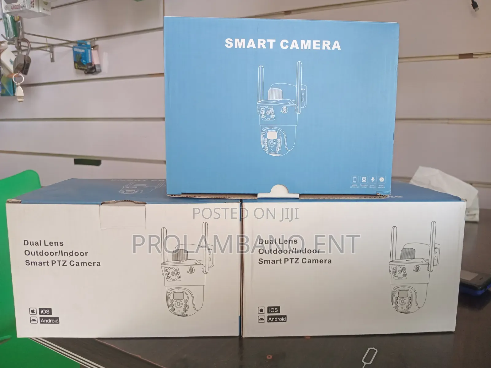 Dual Lens Indoor Wifi Camera