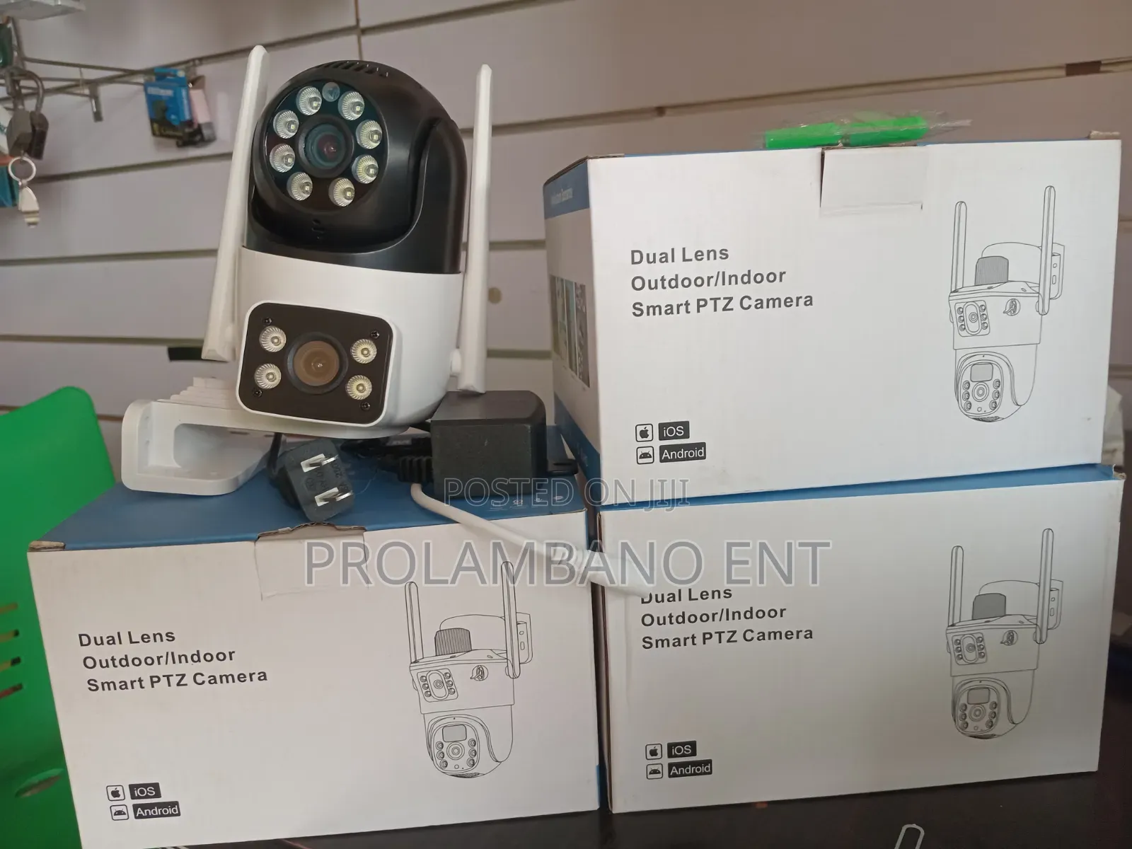 Dual Lens Indoor Wifi Camera