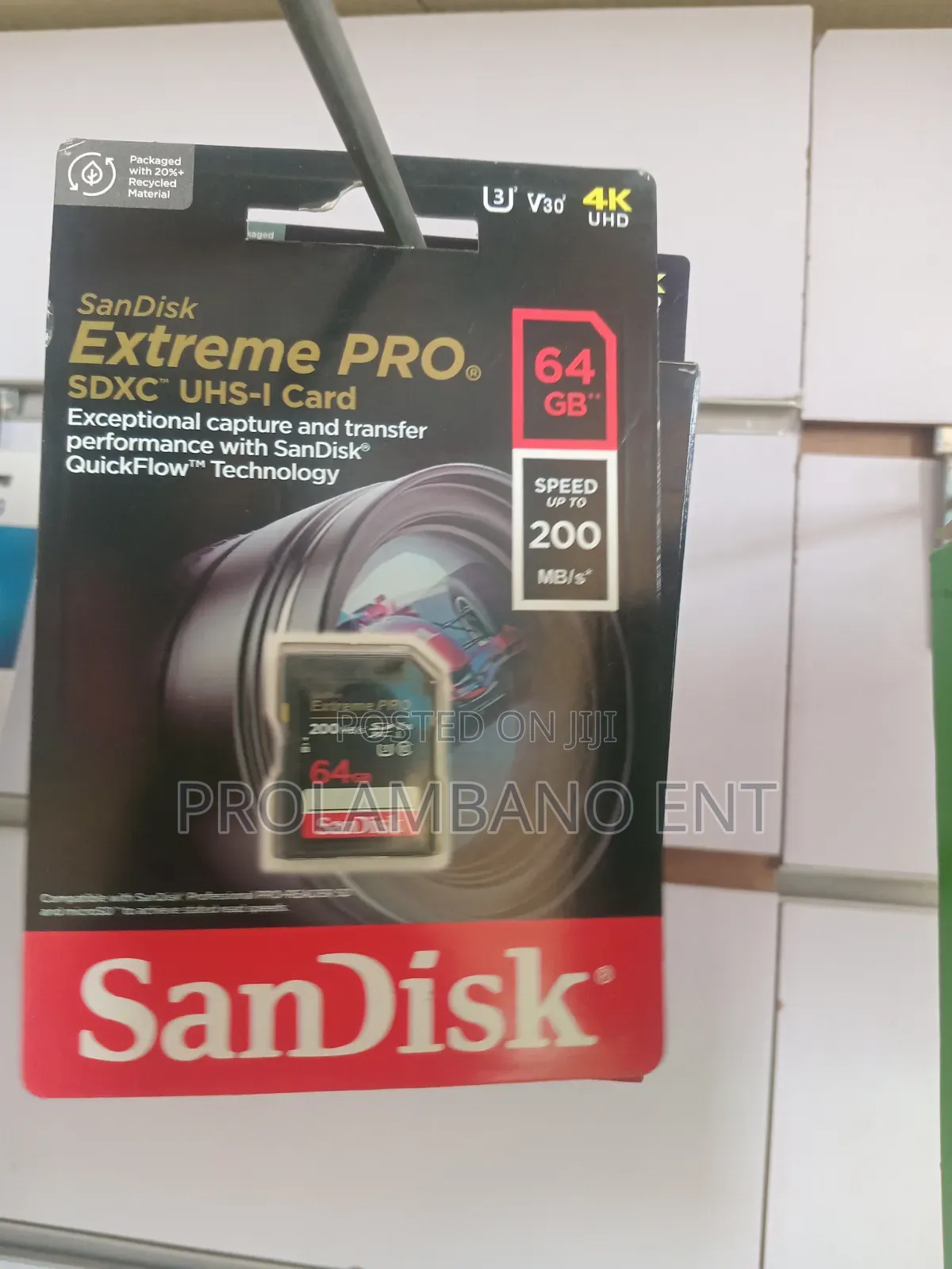 Sandisk 64GB Extreme Pro SDXC UHS-I
