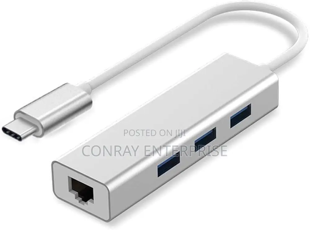 Type C Ethernet Adapter (USB Ports).