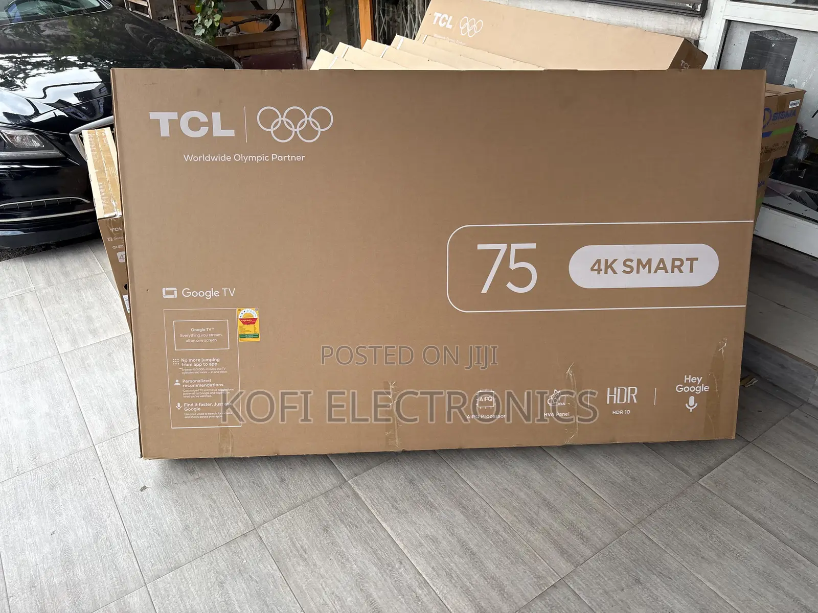 TCL 75P6L 75 Inches LED , 3840 X 2160 Pixels Google TV