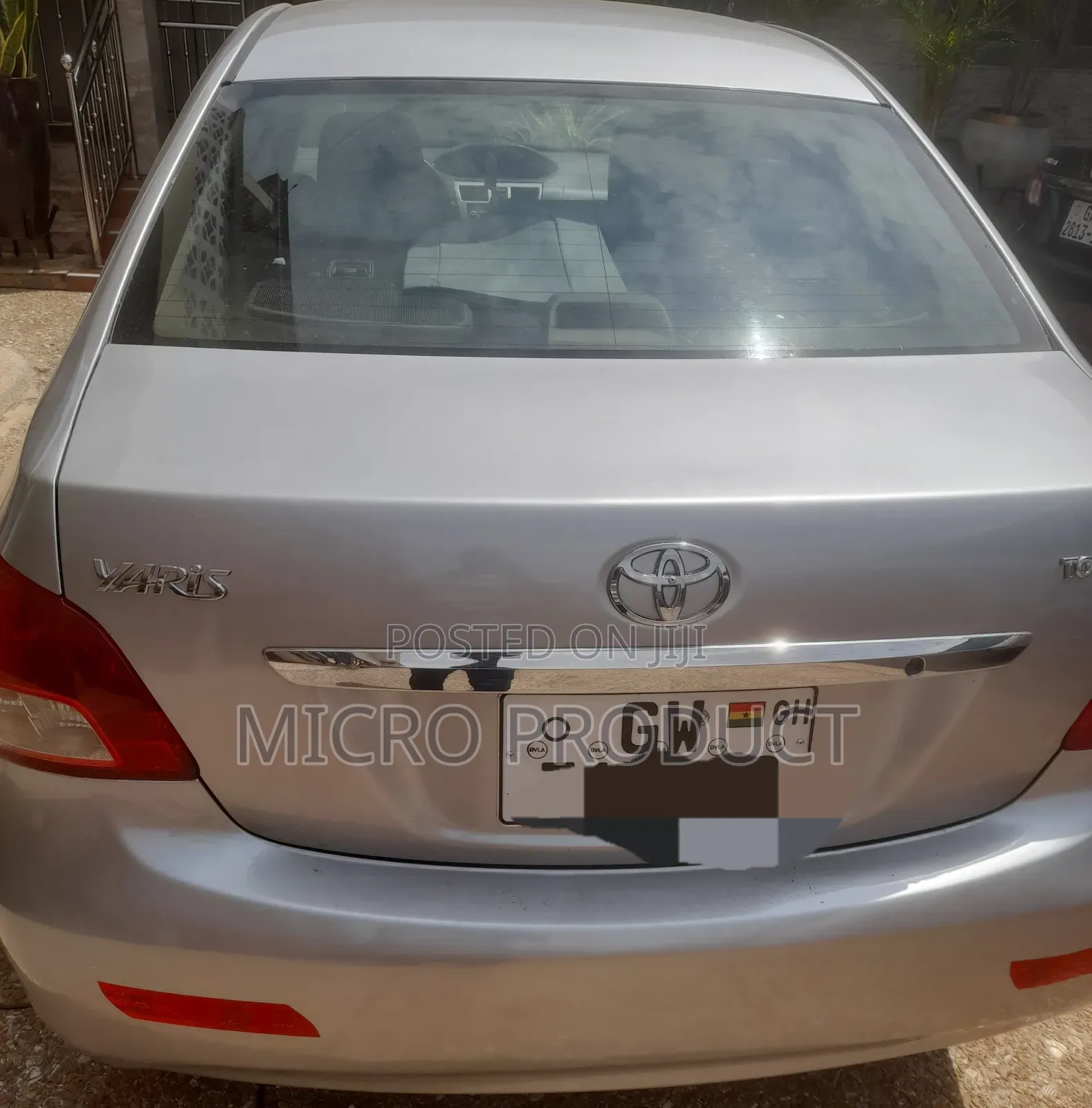Toyota Yaris 1.5 Sedan 2008 Silver