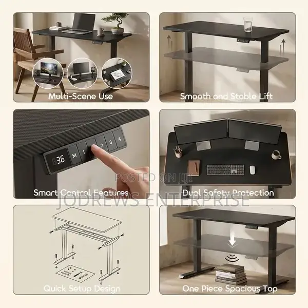 Oraimo Flexistation Ergonomic Smart Adjustable Electric Standing Desk