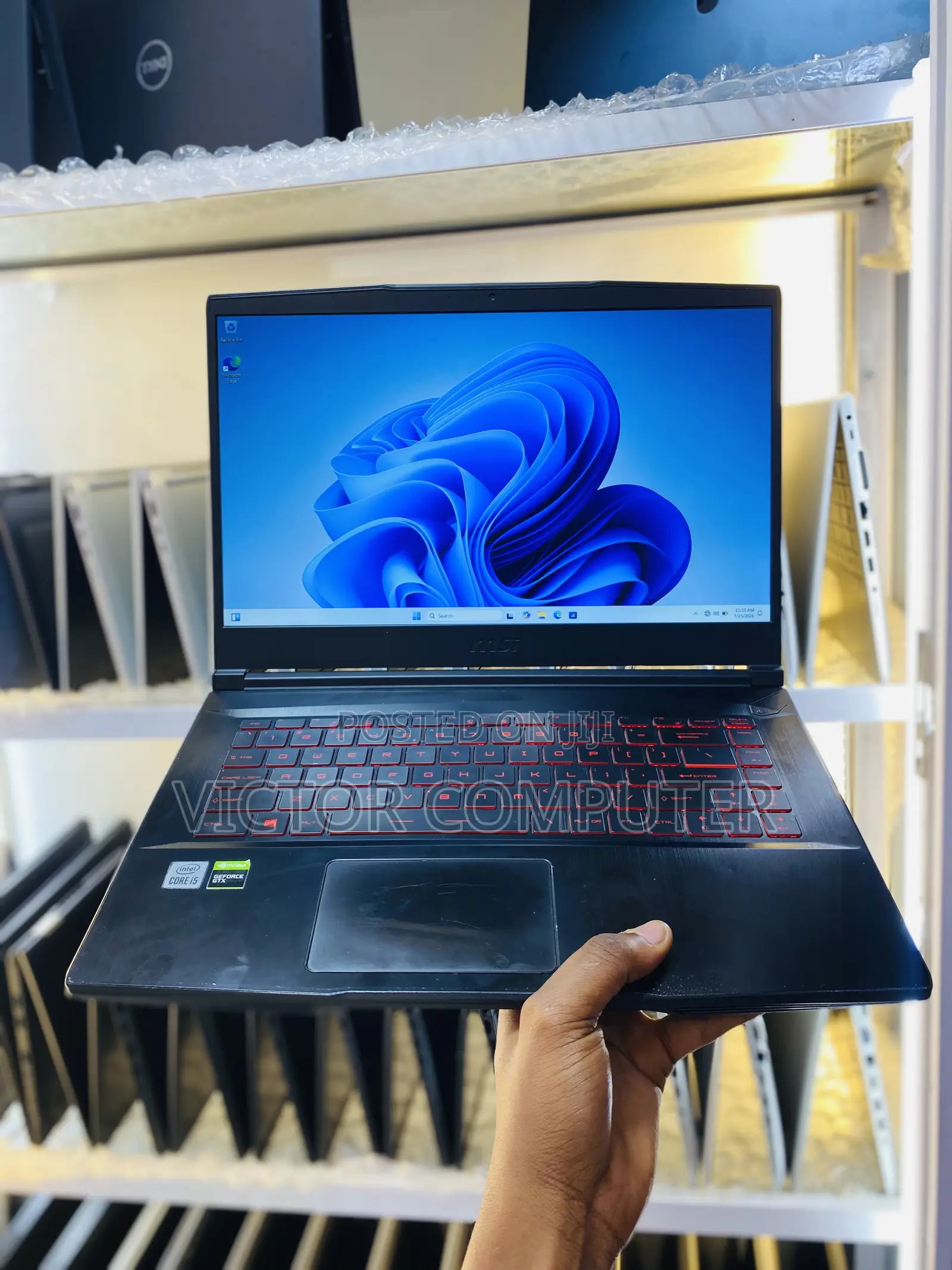 Laptop MSI GF63 16GB Intel Core i5 SSD 512GB
