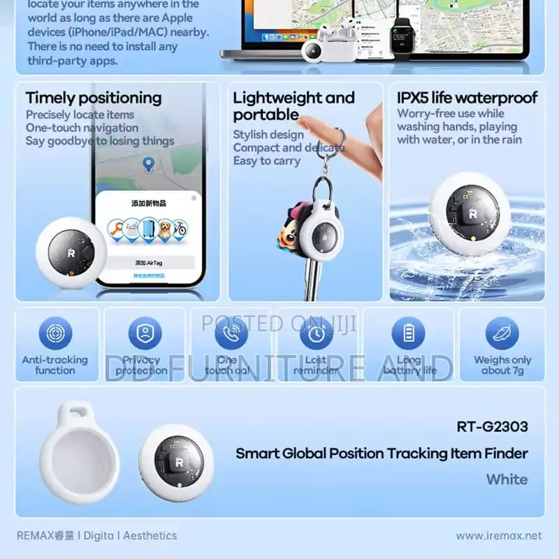 Remax Smart Global Tracker Finder