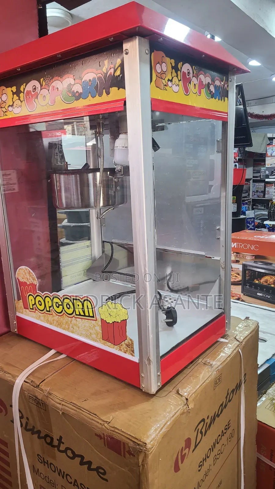 Commercial Electric Popcorn Machine