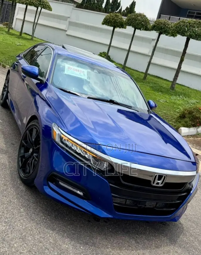 Honda Accord Sport (2.0L 4cyl Turbo 6M) 2019 Blue