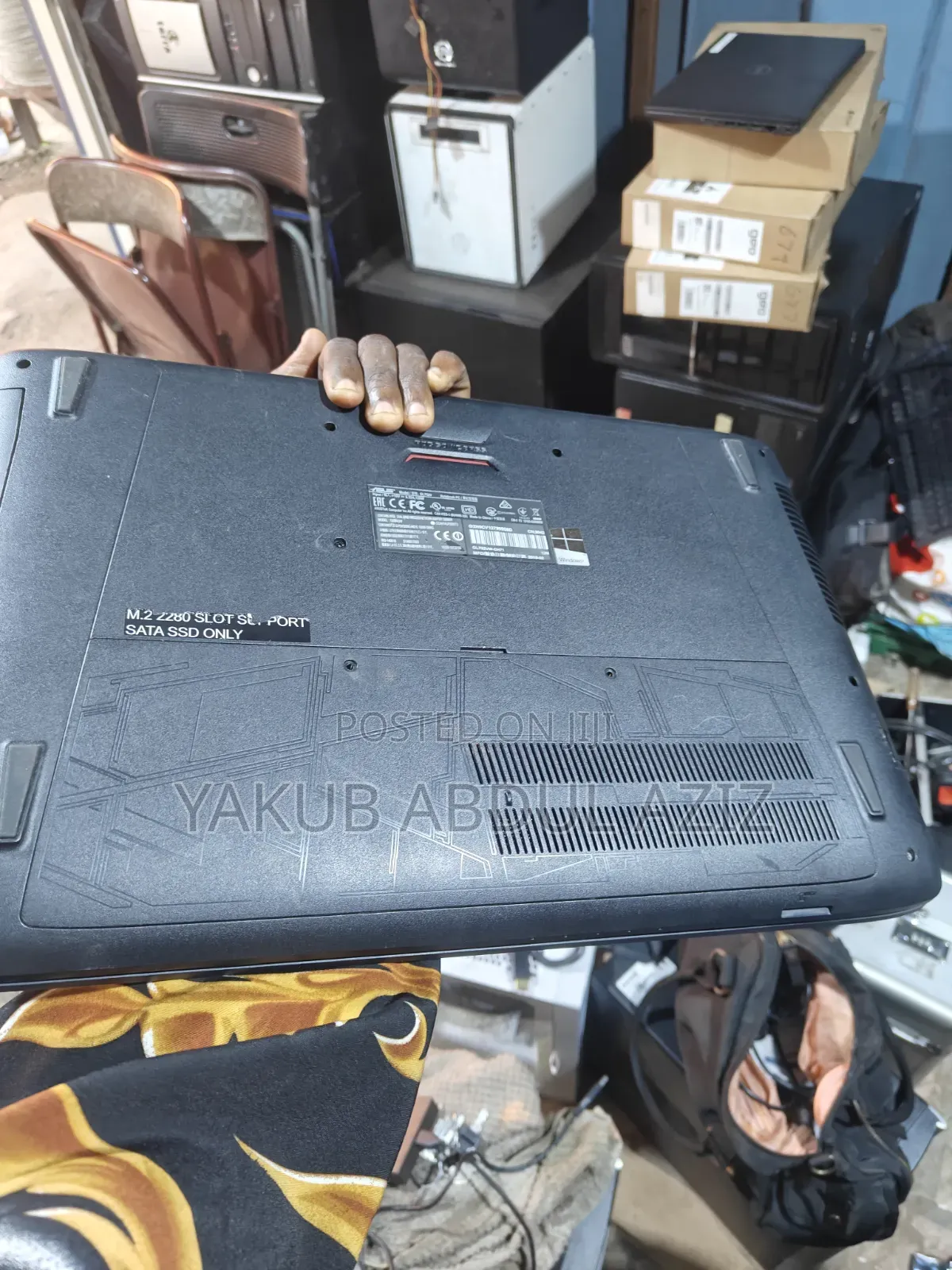 Laptop Asus ROG GL752VW 16GB Intel Core i7 HDD+SSD 1T