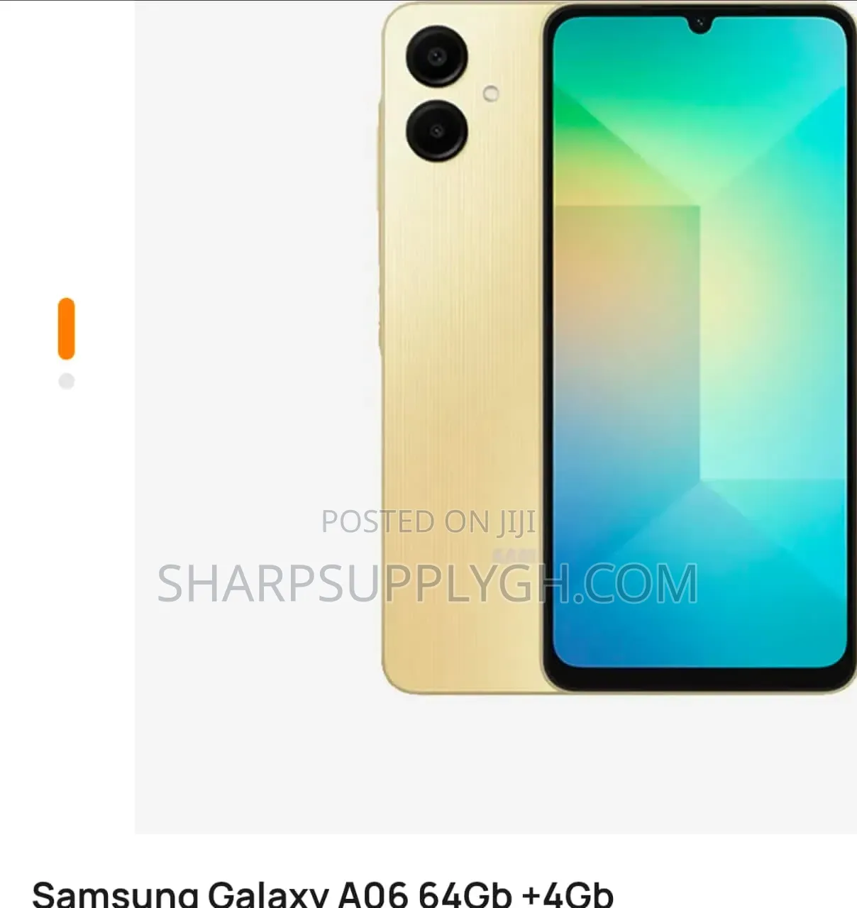 New Samsung Galaxy A06 64 GB Rose Gold