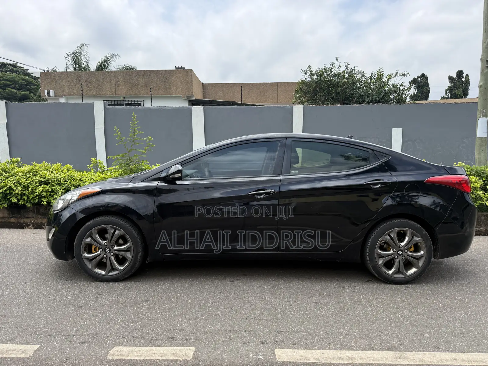 Hyundai Elantra Limited 2012 Black