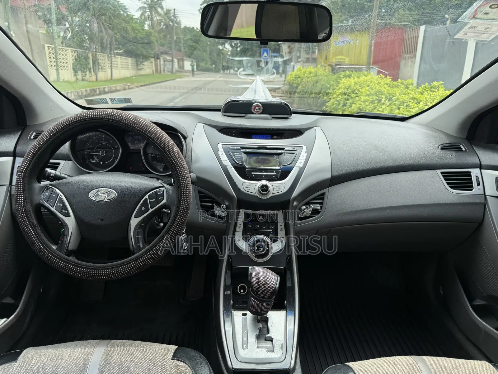 Hyundai Elantra Limited 2012 Black