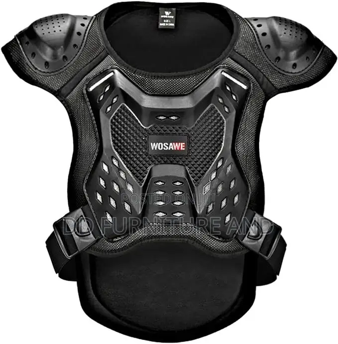 Adult Motorcycle Body Armor, Vest Set