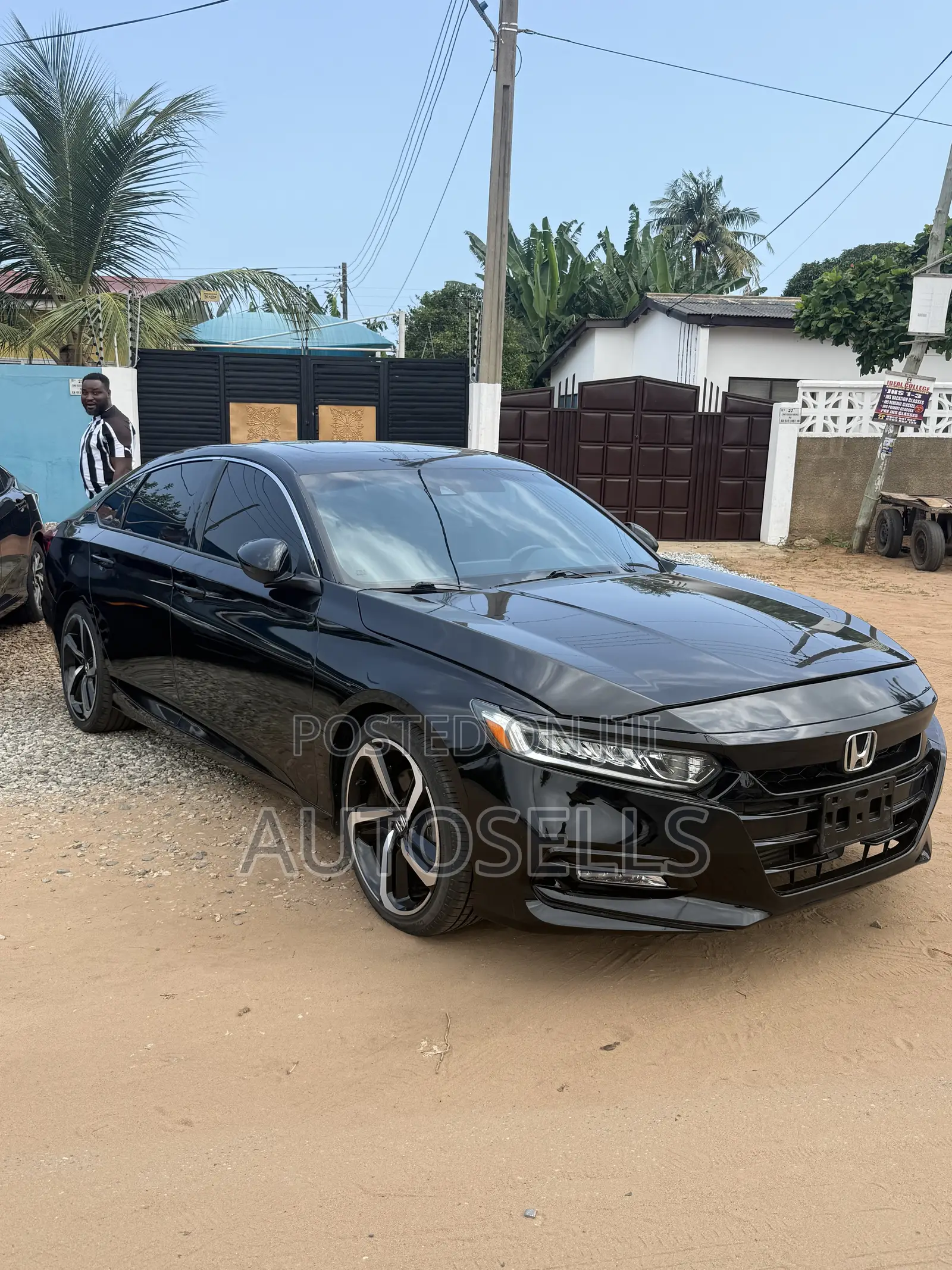 Honda Accord Sport (2.0L 4cyl Turbo 10A) 2019 Black