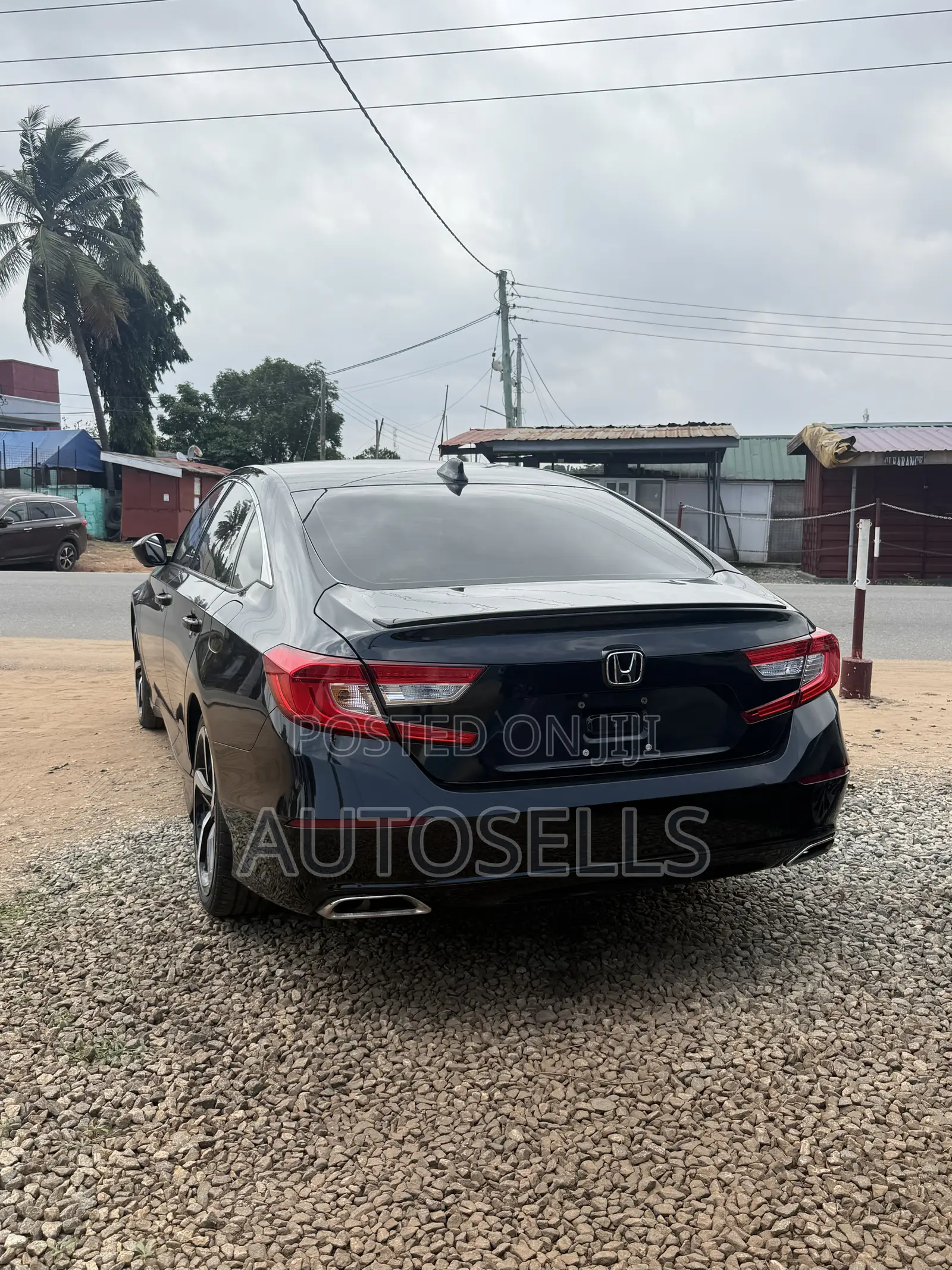 Honda Accord Sport (2.0L 4cyl Turbo 10A) 2019 Black