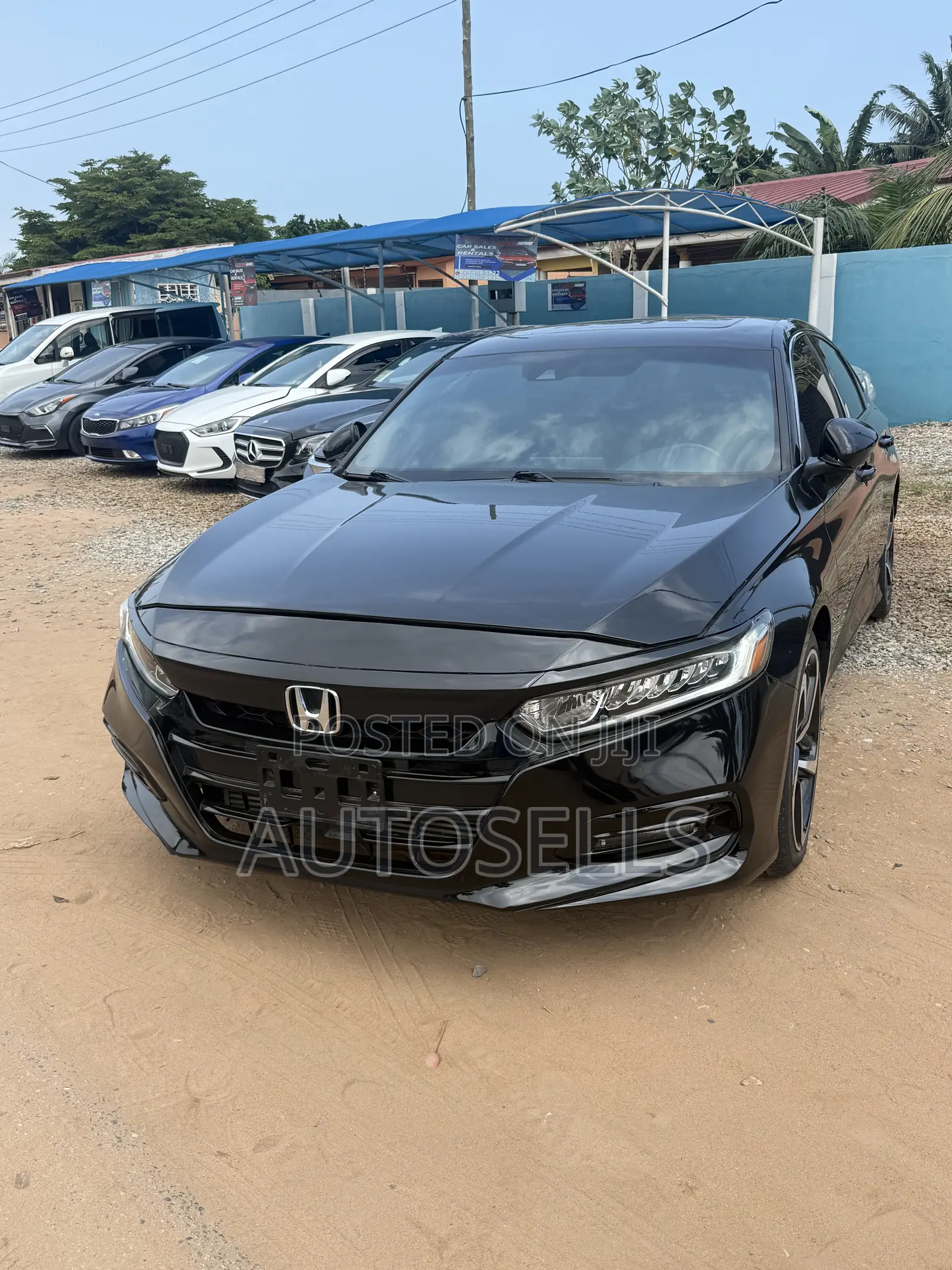 Honda Accord Sport (2.0L 4cyl Turbo 10A) 2019 Black