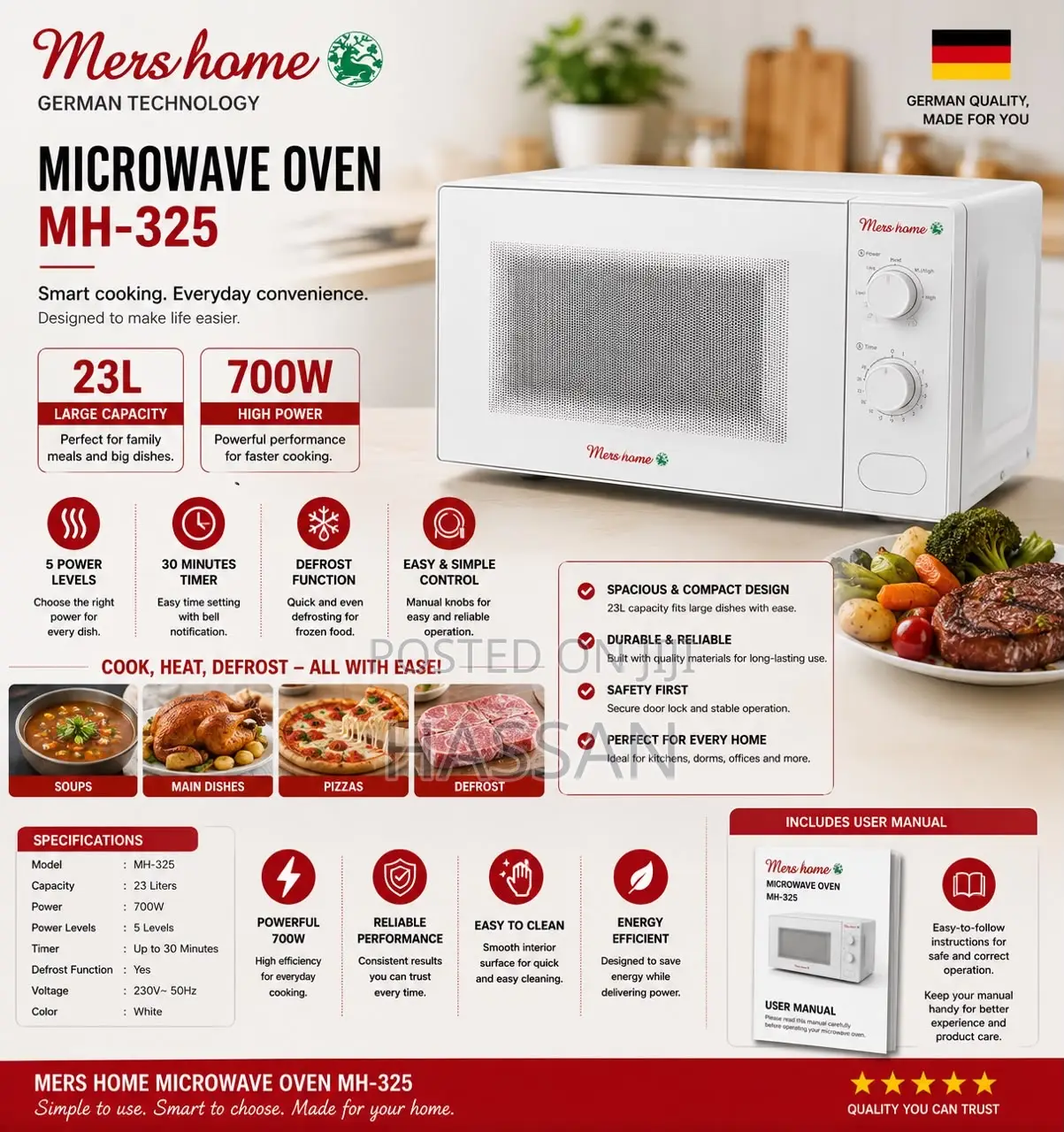 Manual Microwave