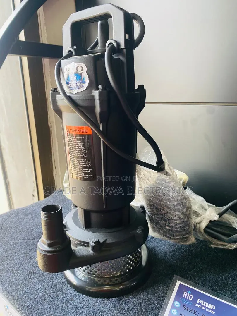 Strong and Lasting Rio 0.5hp Sewage Water Pumps