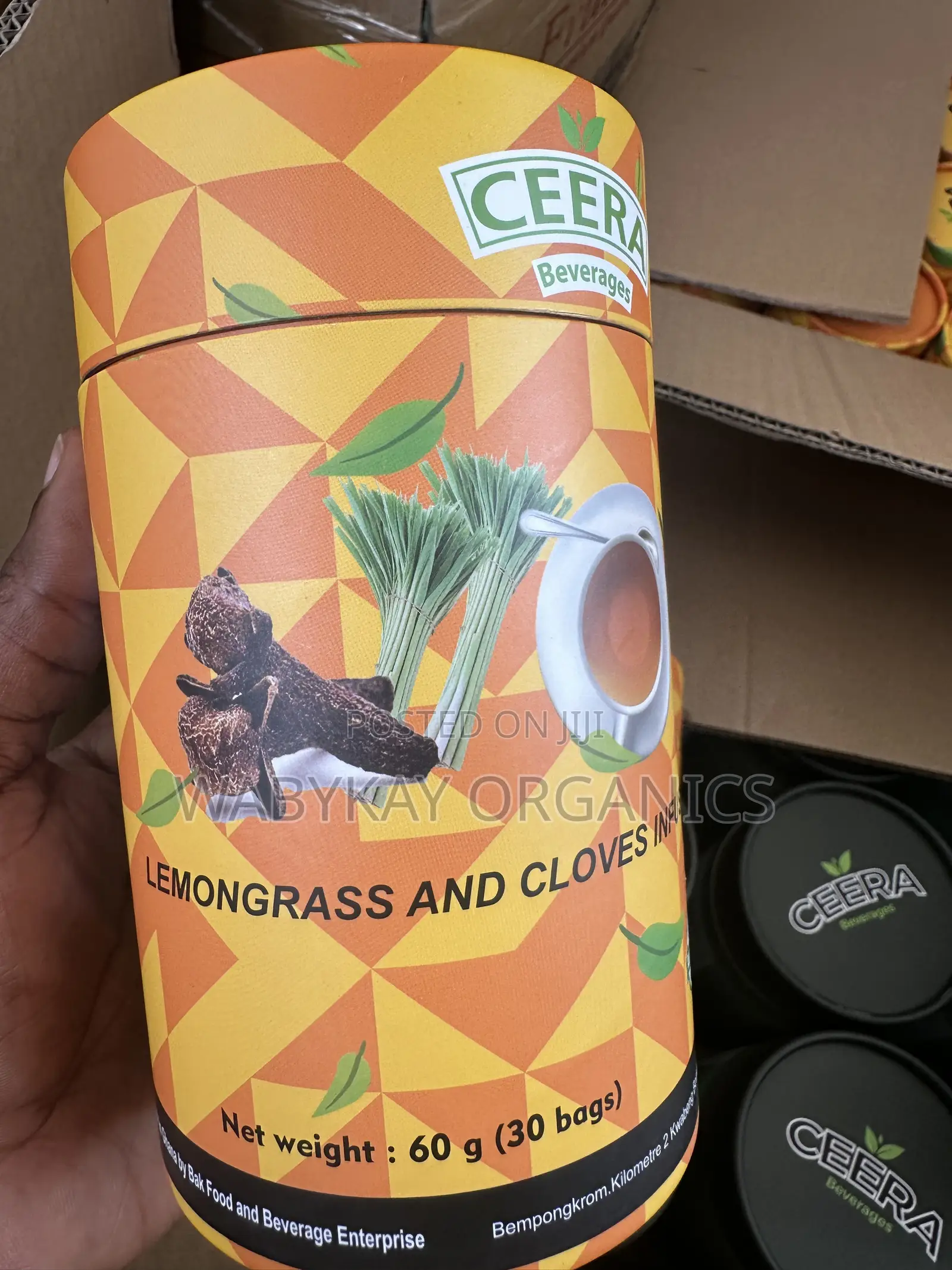Lemongrass With Cloves Infusion Tea Bags