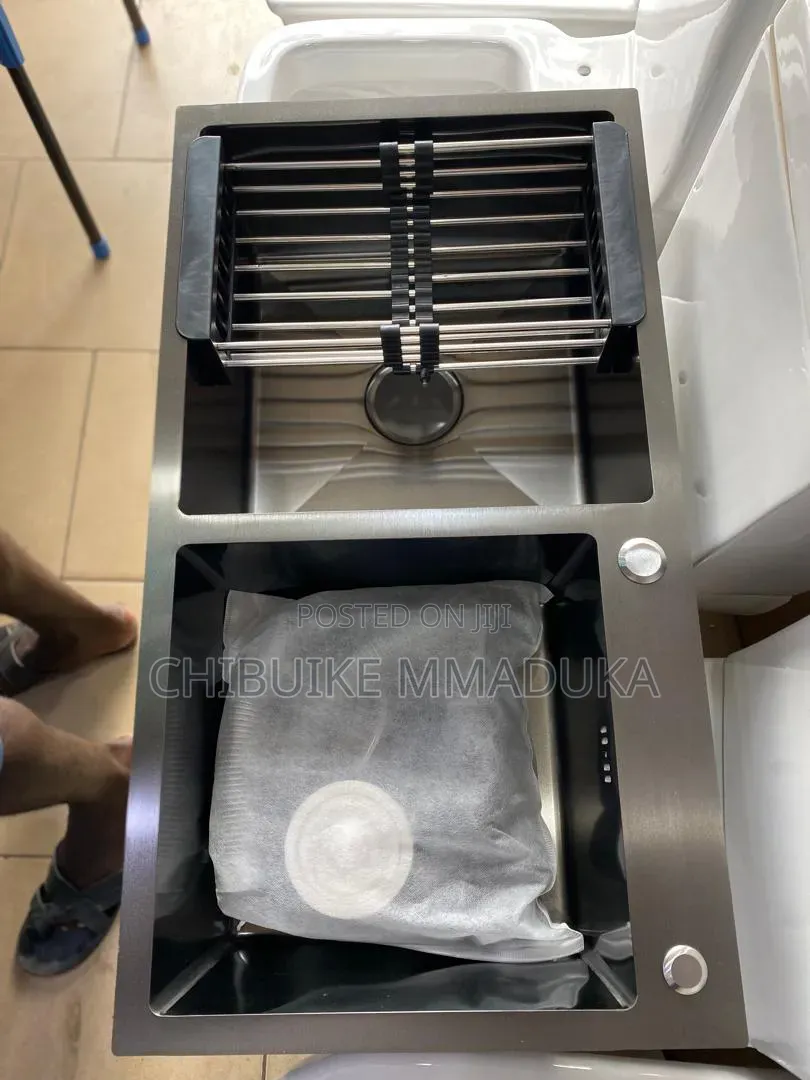 Aluminum Double Cabinet Sink