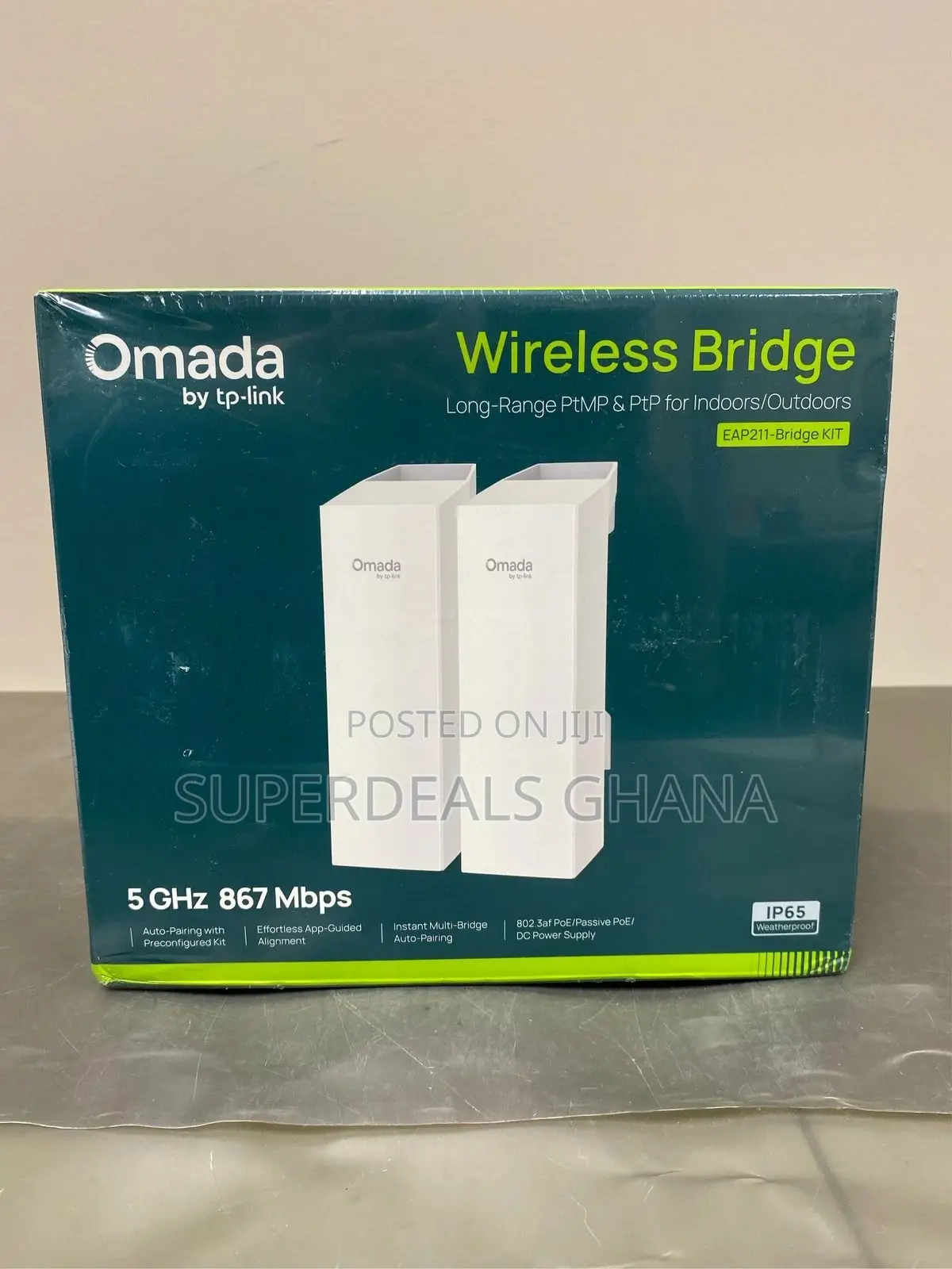 EAP211-Bridge KIT | Omada Wireless Bridge 5 GHz 867 MBPS .
