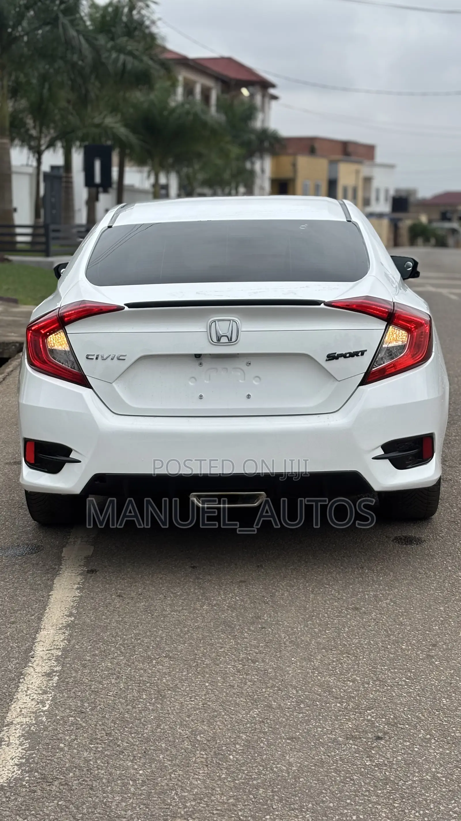 Honda Civic Sport Sedan 2020 White