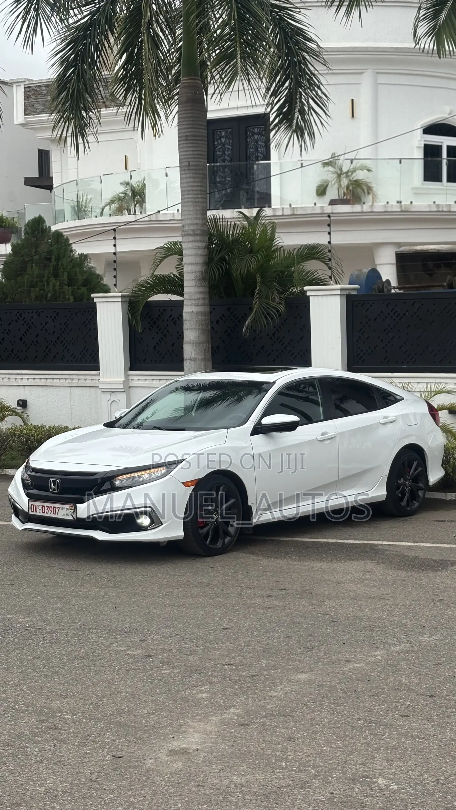 Honda Civic Sport Sedan 2020 White
