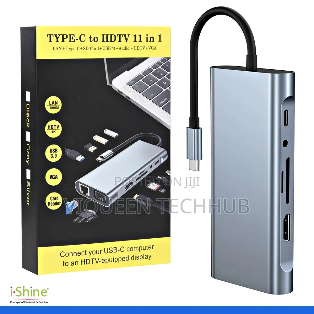 Type C to HDTV 11 in 1
