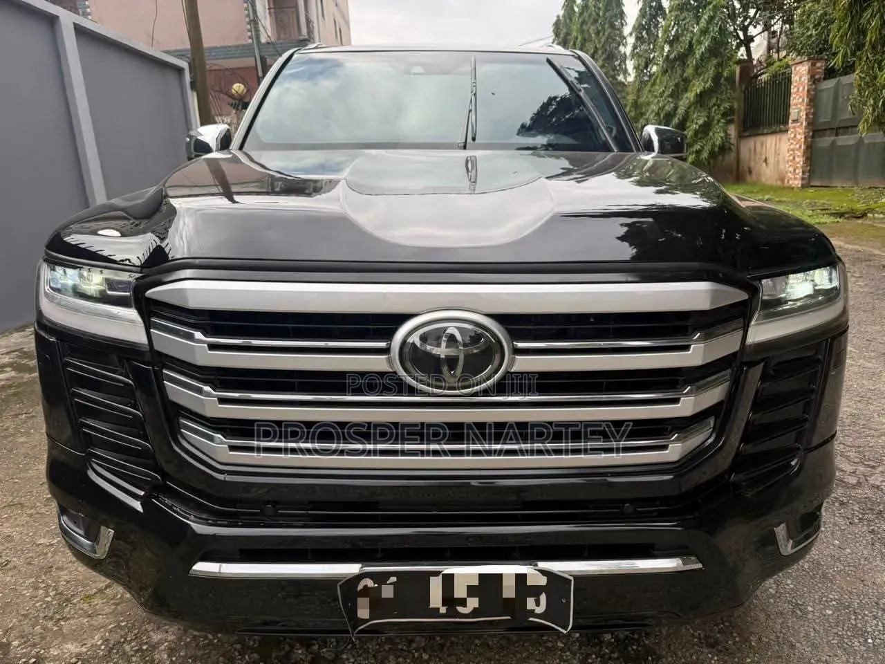 Toyota Land Cruiser 2022 Black