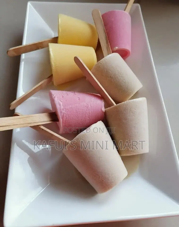 Creamy Vanilla and Strawberry Ice Cream