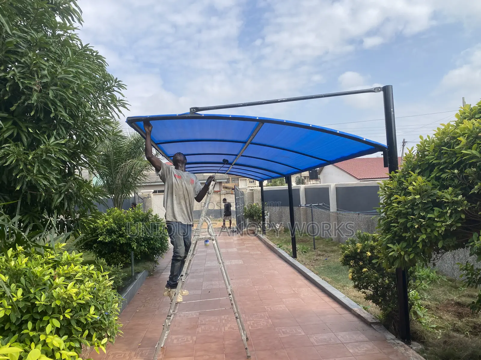 Higher Side Carport