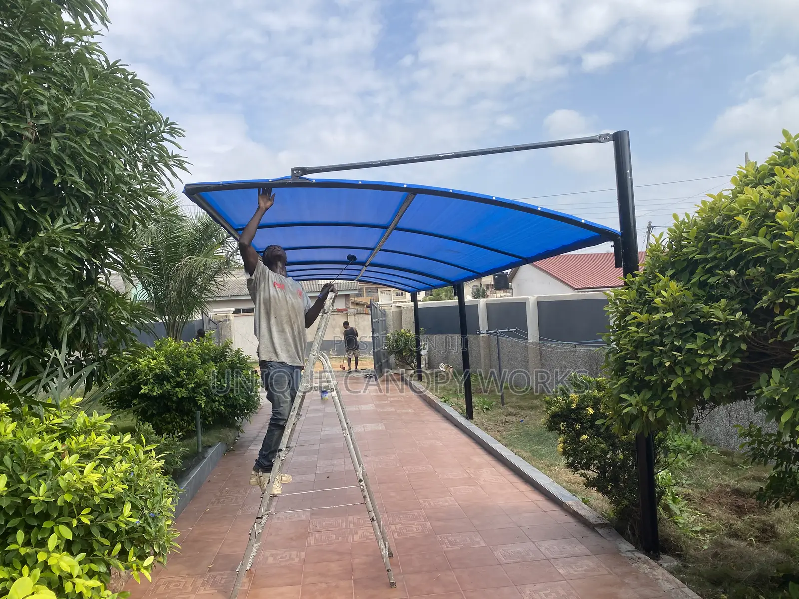 Higher Side Carport