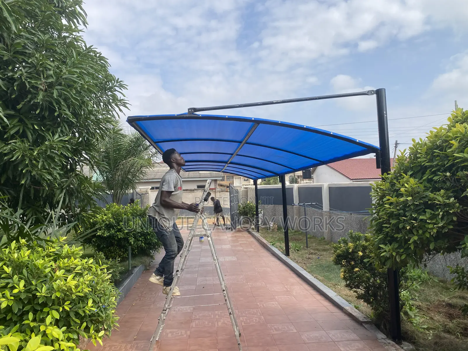 Higher Side Carport
