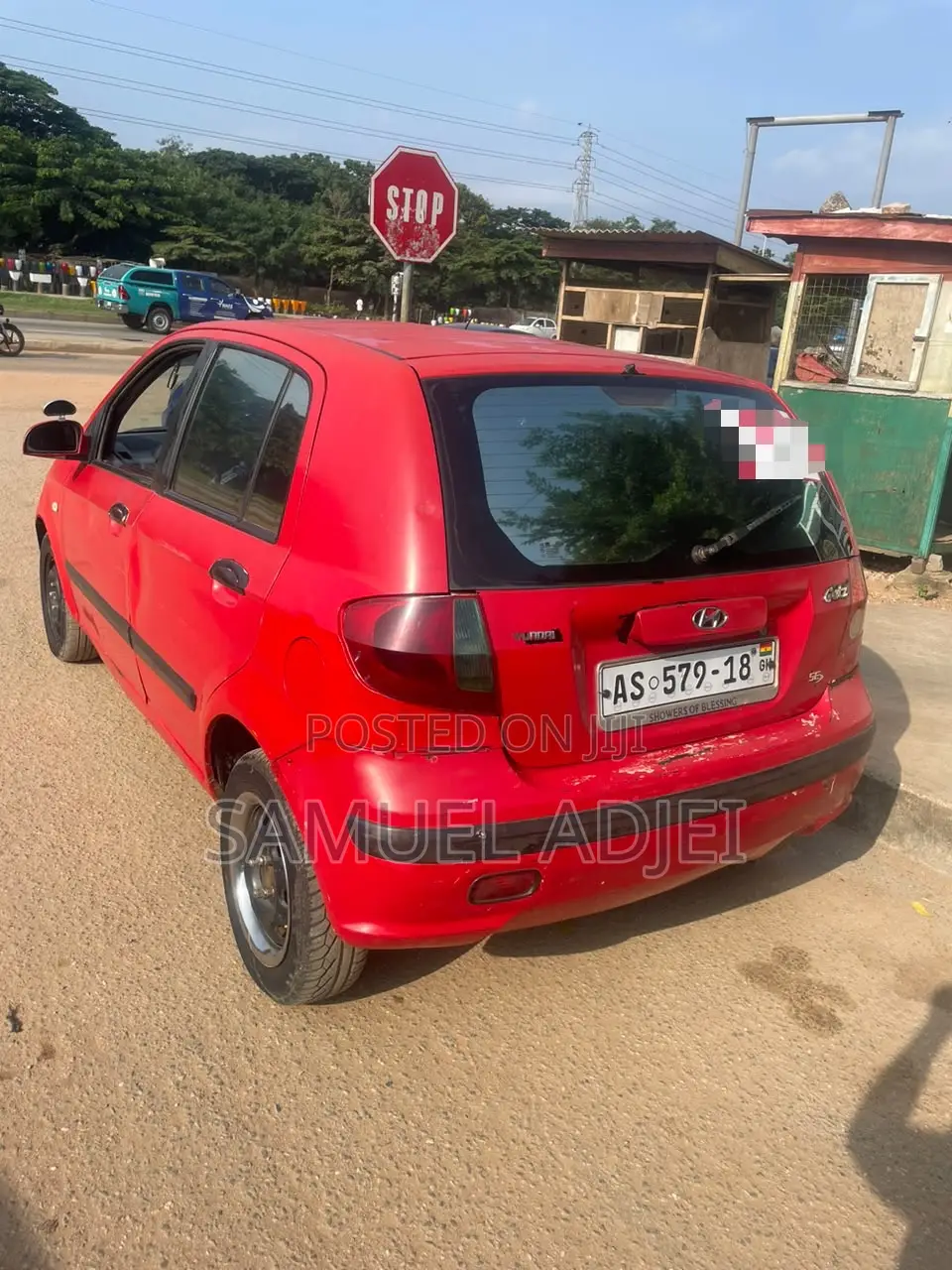 Hyundai Getz 2007 Red