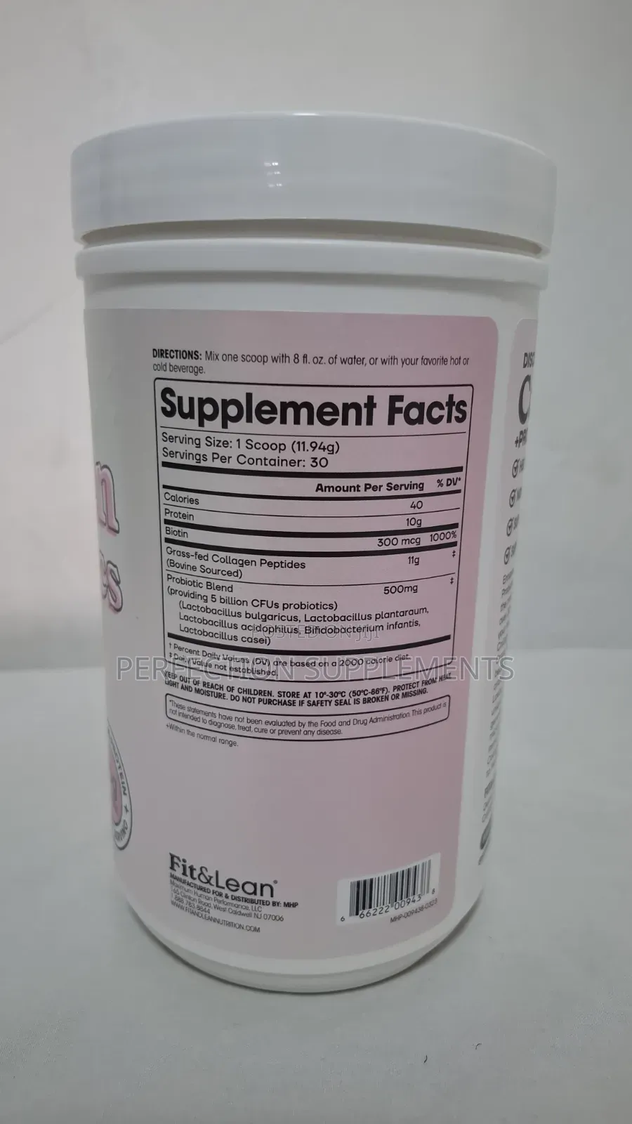 Fit Lean Collagen Probiotics