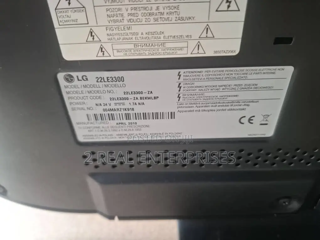 LG 22 Inches TV Digital