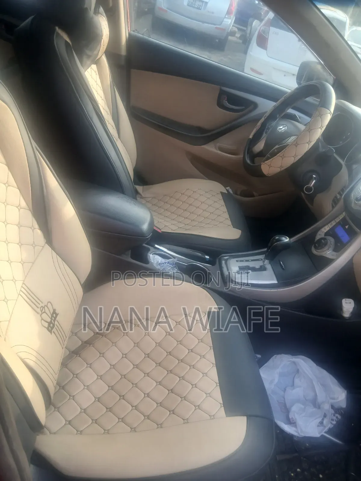 Hyundai Elantra Limited 2012 Red