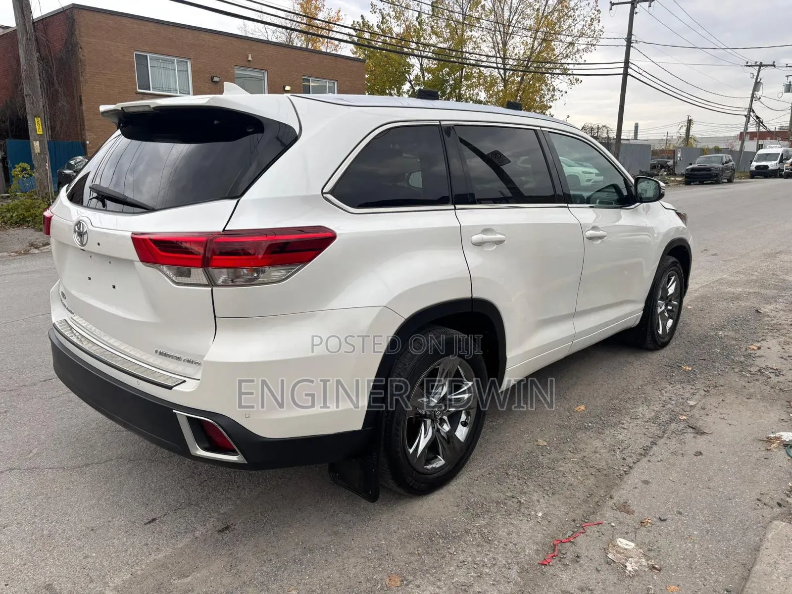 Toyota Highlander Limited Platinum 4x4 V6 (3.5L 6cyl 8A) 2018 White