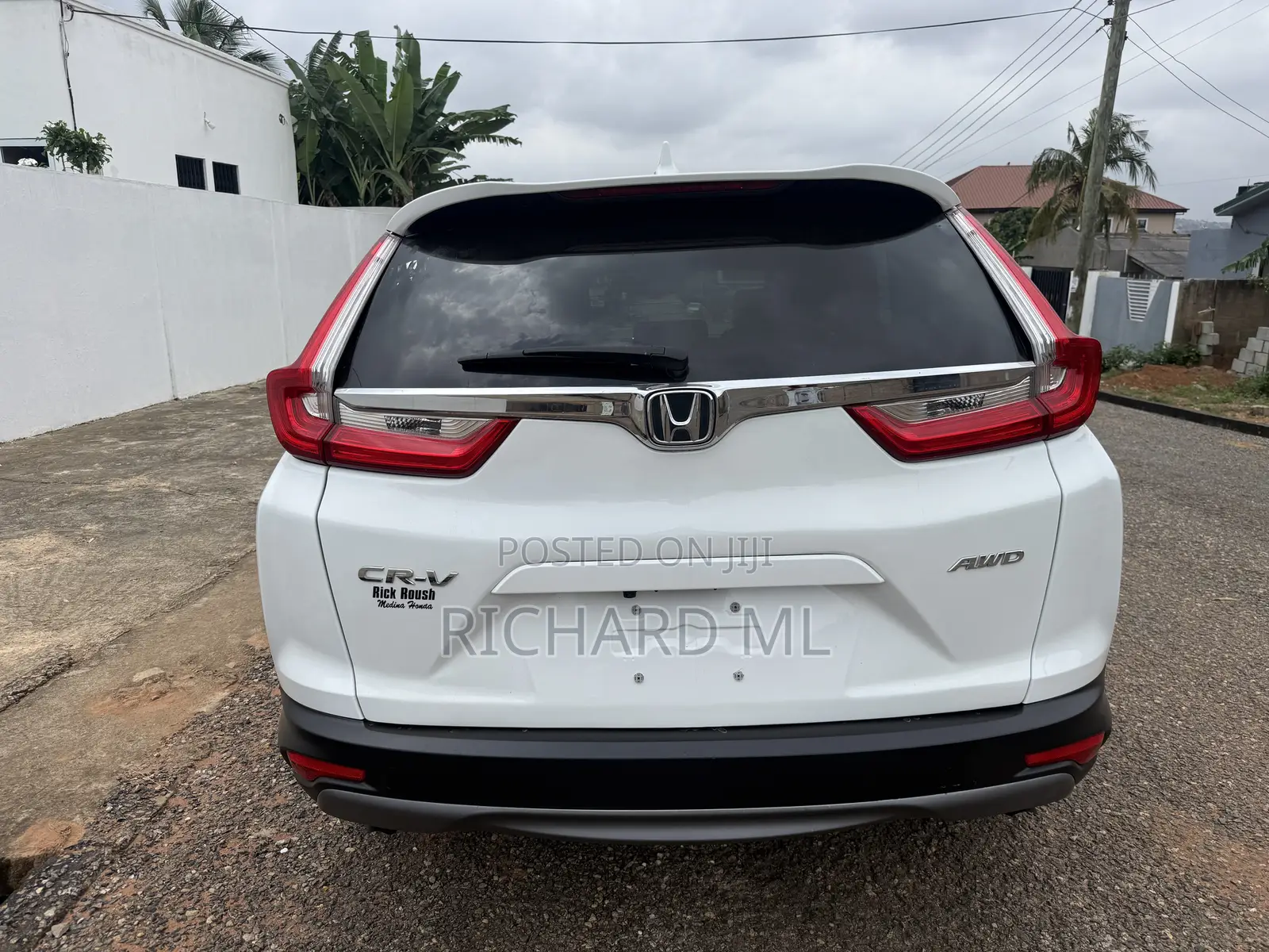 Honda CR-V EX-L AWD 2019 White