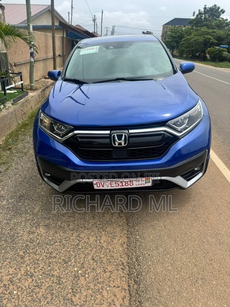 Honda CR-V EX AWD 2020 Blue