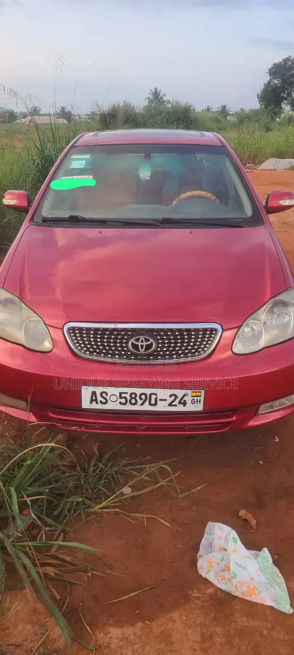 Toyota Corolla 2007 Red