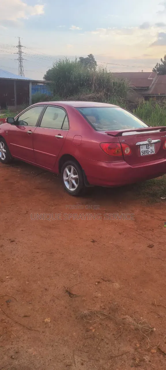 Toyota Corolla 2007 Red