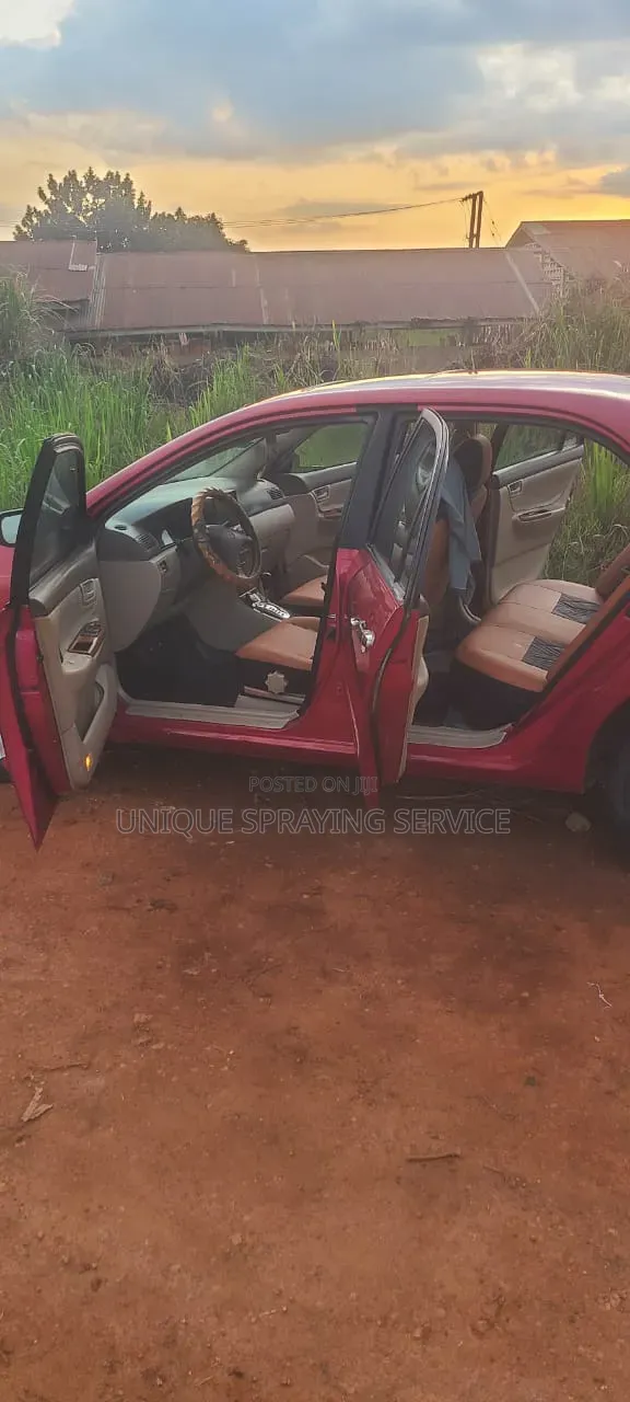 Toyota Corolla 2007 Red