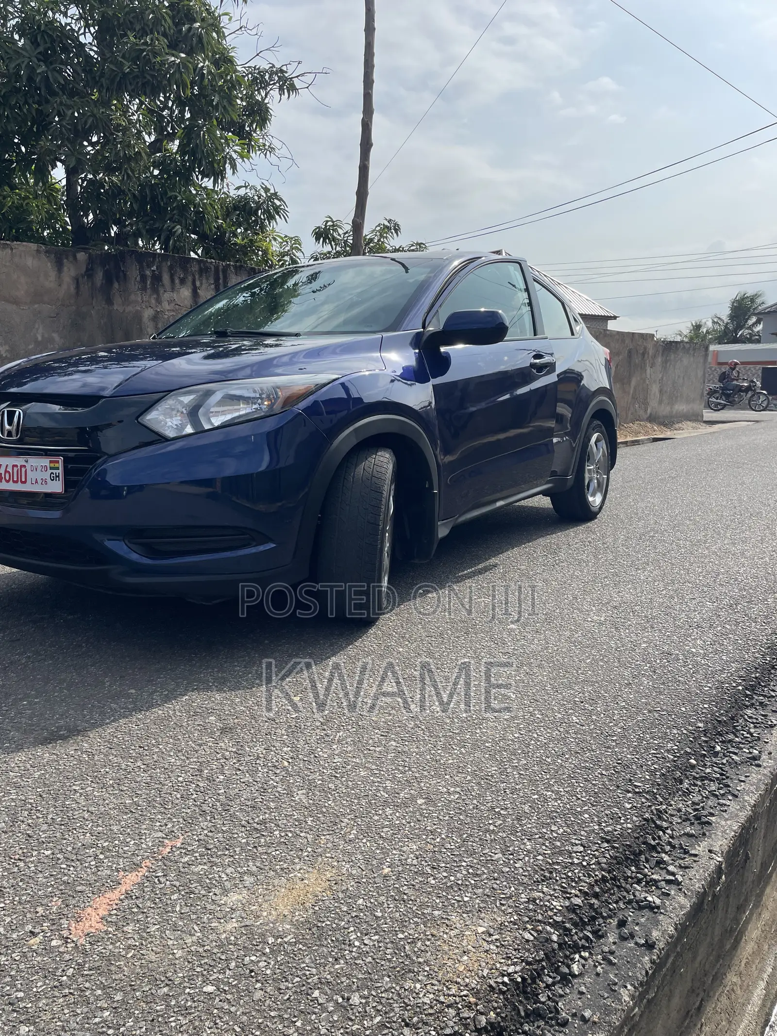 Honda HR-V EX AWD 2017 Blue